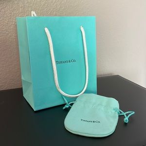 Tiffany & Co. small gift bag and pouch